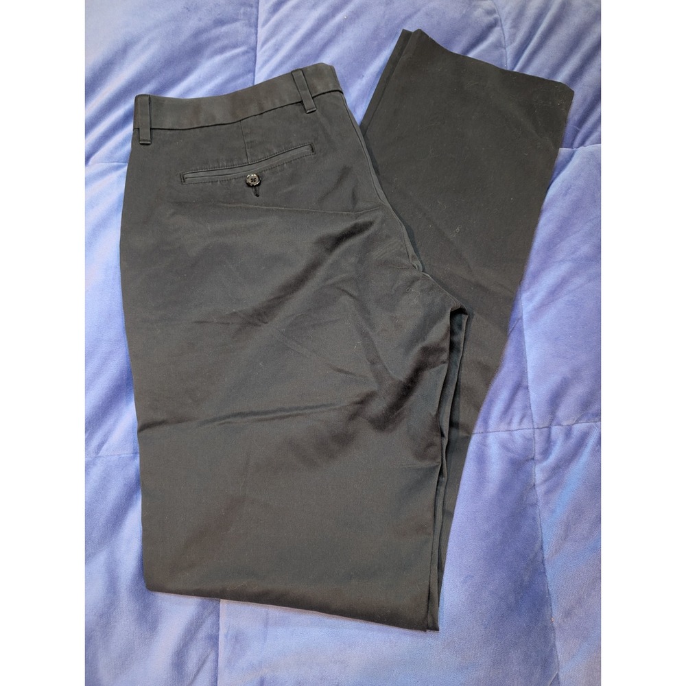 Bonobos Weekday Warrior Tuesday Mens‎ 32x34 Black Slim Straight Cotton Pants